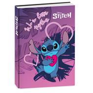 Diario Agenda 10 mesi 2025-26, Lilo & Stitch, 14,5 x 20,6 cm - Stitch