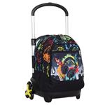 Zaino Trolley Flex 3Wd Yub Flashy Sign, 42 x 56 x 34 cm - Nero