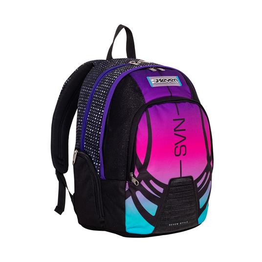 Zaino Dual Seven Nuanced, 30 x 43,5 x 24 cm - Viola