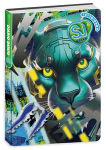 Cartoleria Diario Agenda 10 mesi 2025-26, Dat Sj Gang Cartotecnica Animali Boy, 13,6 x 18,3 x cm - pantera verde Seven