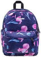 Cartoleria Zaino Invicta Lab Grs Invicta Linea Fantasy Shine, 30,5 x 39 x 21,5 cm - blu, viola, floreale Invicta
