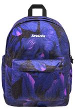 Zaino Invicta Lab Grs Invicta Linea Fantasy Shine, 30,5 x 39 x 21,5 cm - blu notte, astratto