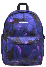 Zaino Invicta Lab Grs Invicta Linea Fantasy Shine, 30,5 x 39 x 21,5 cm - blu notte, astratto