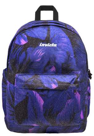 Cartoleria Zaino Invicta Lab Grs Invicta Linea Fantasy Shine, 30,5 x 39 x 21,5 cm - blu notte, astratto Invicta