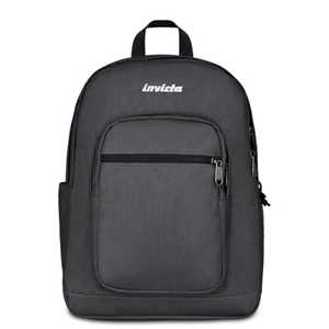 Cartoleria Zaino Jelek Plain Grs Invicta Backpack, Nero - 32 x 43 x 25 cm Invicta