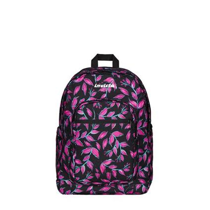 Zaino Jelek Fantasy Grs Invicta Backpack, Rosa, nero 32 x 43 x 25 cm