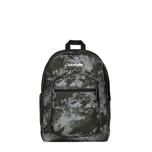 Zaino Jelek Fantasy Grs Invicta Backpack, Grigio 32 x 43 x 25 cm