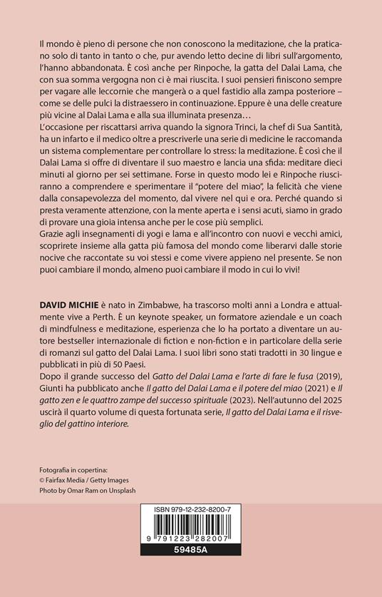 Il gatto del Dalai Lama e il potere del miao -  David Michie - 2