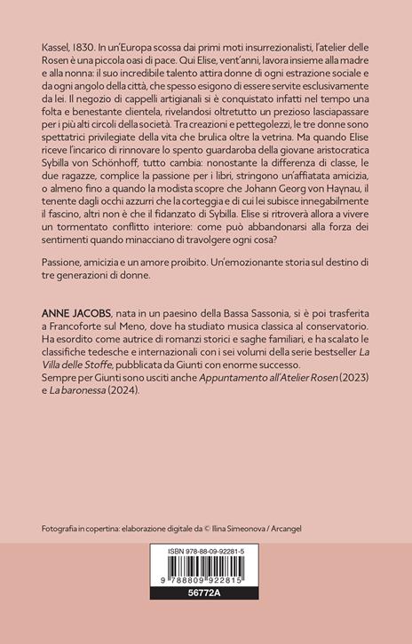 La ragazza dell'atelier Rosen -  Anne Jacobs - 2