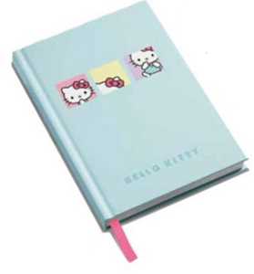 Cartoleria Diario scuola Hello Kitty 2025-26, 10 mesi, azzurro Giochi Preziosi
