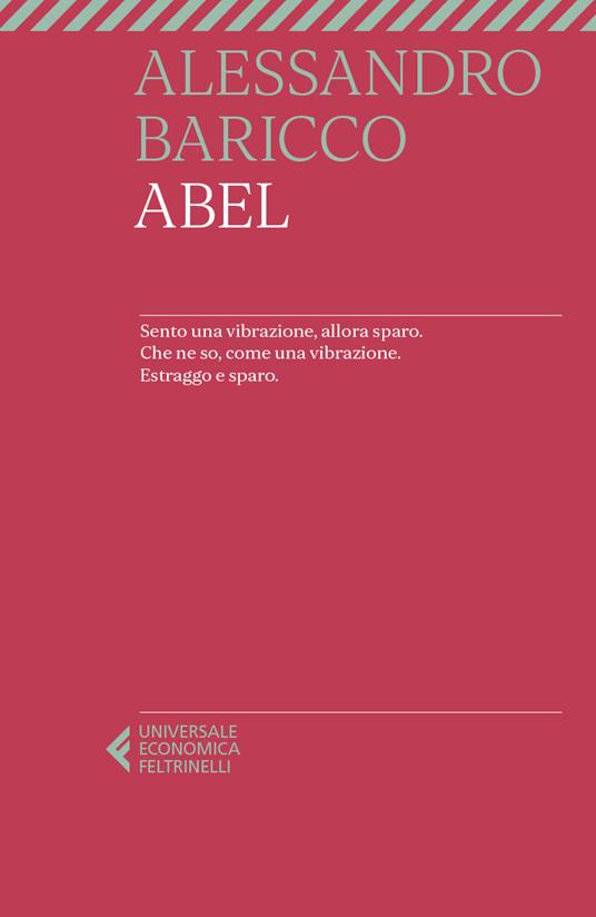  Abel -  Alessandro Baricco - copertina
