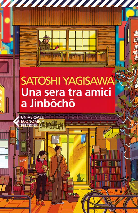 Una sera tra amici a Jinbocho -  Satoshi Yagisawa - copertina