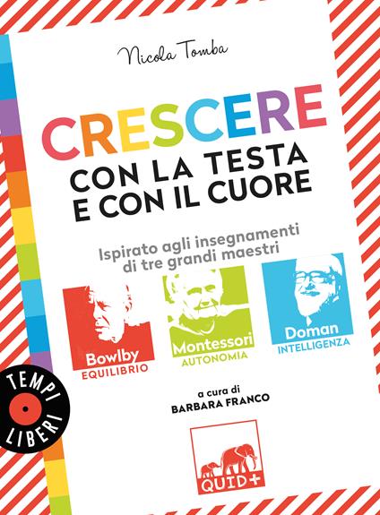  Crescere con la testa e con il cuore. Ispirato agli insegnamenti di tre grandi maestri: Bowlby, Montessori, Doman -  Nicola Tomba - copertina