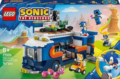 LEGO Sonic (77006). Camion di comando Team Sonic. Confezione difettosa