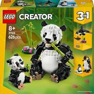 LEGO Creator Animali selvatici: famiglia di panda. Confezione difettosa