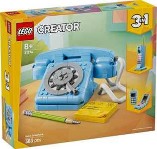 LEGO Creator (31174). Telefono retrò. Confezione difettosa