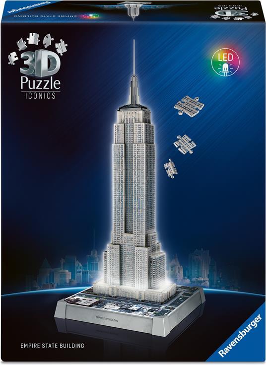 Puzzle 3D Iconics Empire State Building. Confezione difettosa