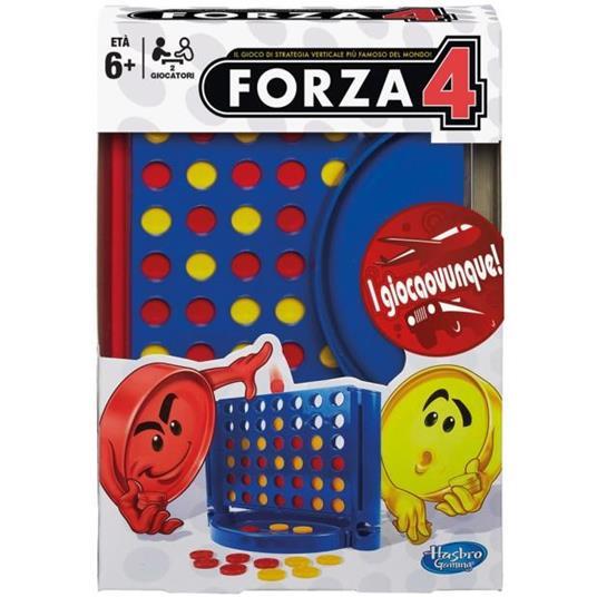 Forza 4 - Travel (gioco in scatola, Hasbro Gaming). Confezione difettosa