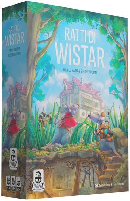 I Ratti di Wistar. Gioco da tavolo. Confezione difettosa