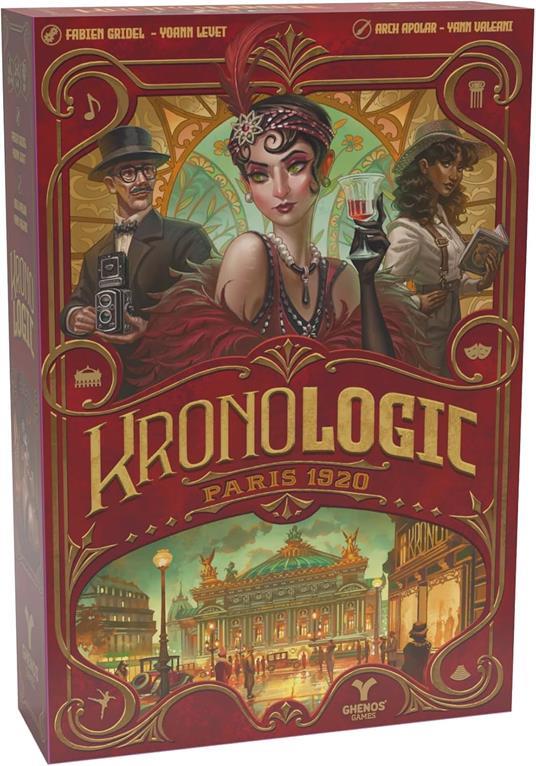 Kronologic. Paris 1920. Gioco da tavolo