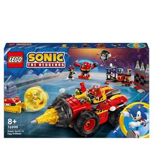 LEGO Sonic the Hedgehog 76999 Super Sonic vs. Egg Drillster. Confezione difettosa