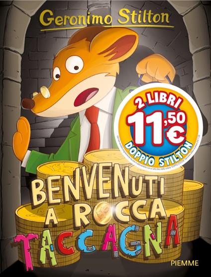  Benvenuti a Rocca Taccagna -  Geronimo Stilton - copertina