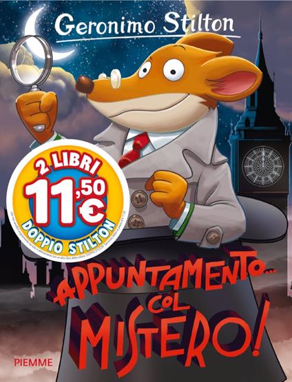  Appuntamento... col mistero! -  Geronimo Stilton - copertina