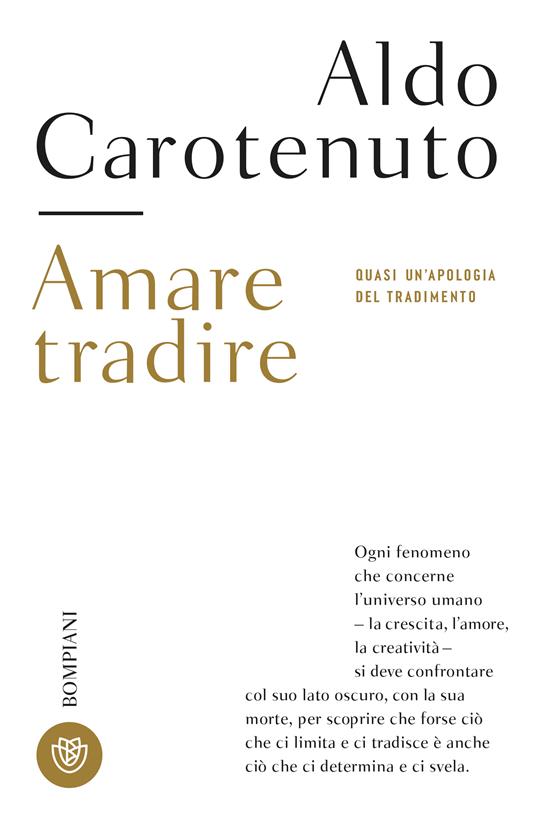  Amare tradire -  Aldo Carotenuto - copertina