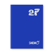 Diario 2026/2027 Smemoranda 16 mesi Smemo Classic, 13x17 blu