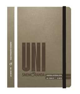 Cartoleria Diario 2026/2027 giornaliero Smemoranda 13 mesi Smemo Uni 12x18,5 grigia Smemoranda