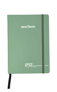 Cartoleria Agenda del professore 2027 settimanale Smemoranda, 17x24 salvia Smemoranda