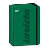 Cartoleria Diario 2026-2027 Agenda Invicta 16 mesi datato. Verde Invicta
