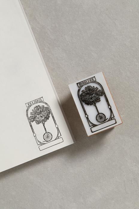 La Natura. Timbro Ex-Libris - 3