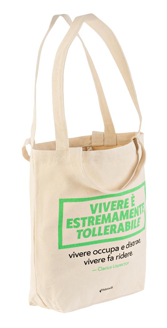 Shopping Bag Feltrinelli / Testimanifesti - quote Lispector - 2