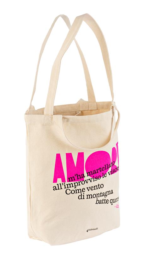 Shopping Bag Feltrinelli / Testimanifesti - quote Saffo - 2