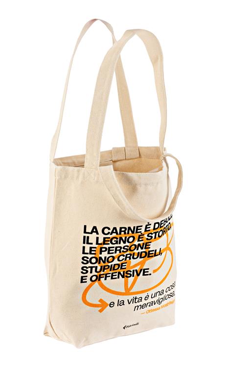 Shopping Bag Feltrinelli / Testimanifesti - quote Moshfegh - 2