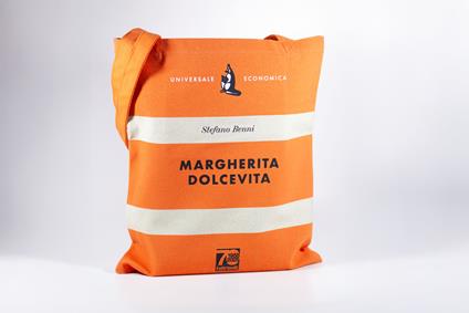 Borsa Shopper di tela Feltrinelli. Margherita Dolcevita