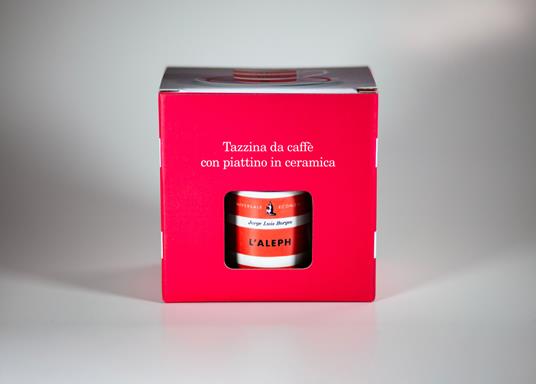 Tazzina da caffè con piatto Feltrinelli. L'Aleph - 3