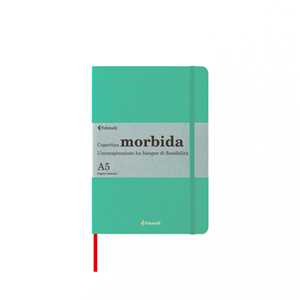 Taccuino Feltrinelli A5, bianco, copertina morbida, menta - 14,8 x 21 cm