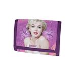 Portafoglio Soldi Monete in Velcro Marilyn Monroe Dream Colore Viola e Lilla