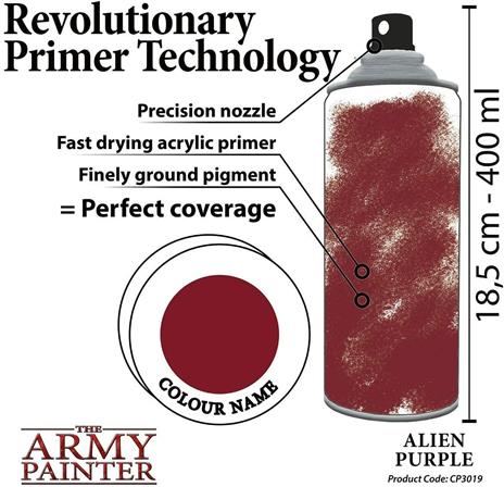 Army Painter Primer: Alien Purple [Edizione: Germania] - 3