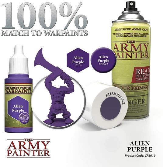 Army Painter Primer: Alien Purple [Edizione: Germania] - 4
