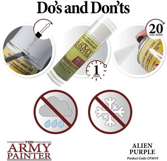 Army Painter Primer: Alien Purple [Edizione: Germania] - 5