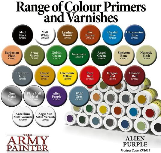 Army Painter Primer: Alien Purple [Edizione: Germania] - 6