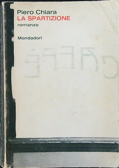 La spartizione - Piero Chiara - copertina