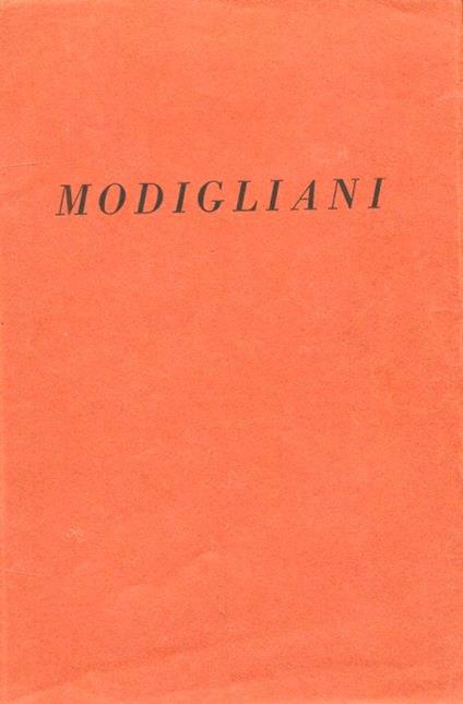 Mostra di Modigliani - copertina