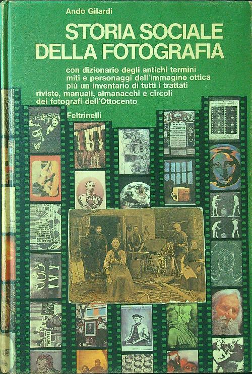 Storia sociale della fotografia - Ando Gilardi - copertina