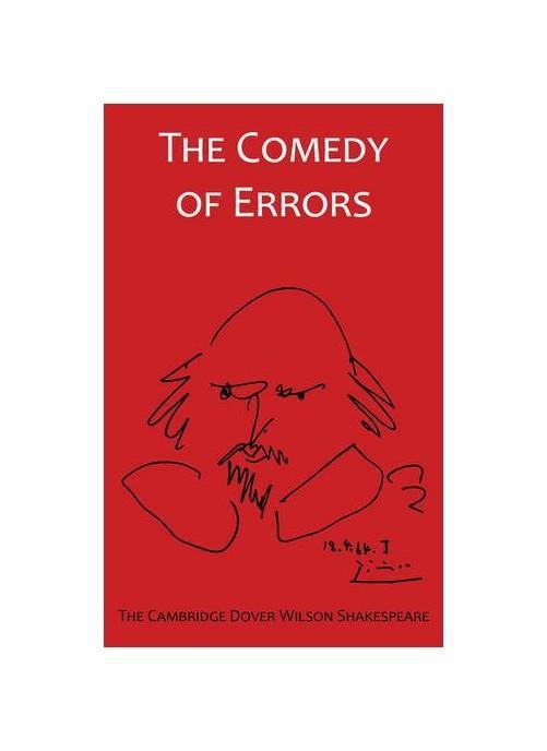The Comedy of Errors: the Cambridge Dover Wilson Shakespeare - copertina