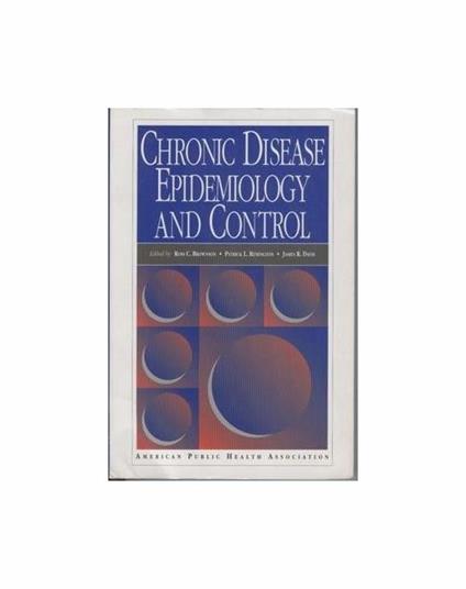 Chronic Disease Epidemiology and Control - copertina
