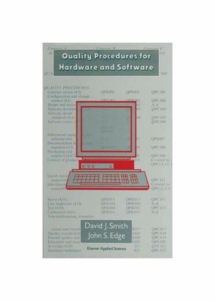 Quality Procedures for Hardware and Software - David J. Smith,John S. Edge - copertina